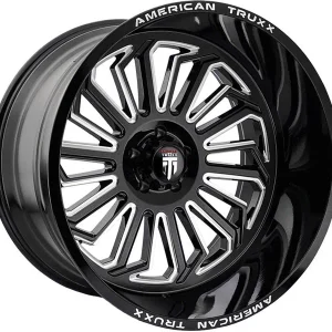 American Truxx – BUTCHER – Black – 20″x10″ -24mm – Summer Wheels – AT1916-2173M